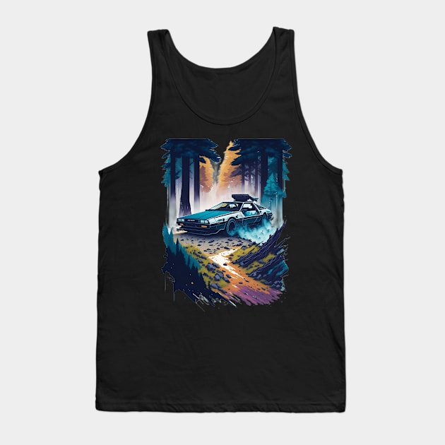 Summer Art DMC DeLorean Tank Top by Shop Goods